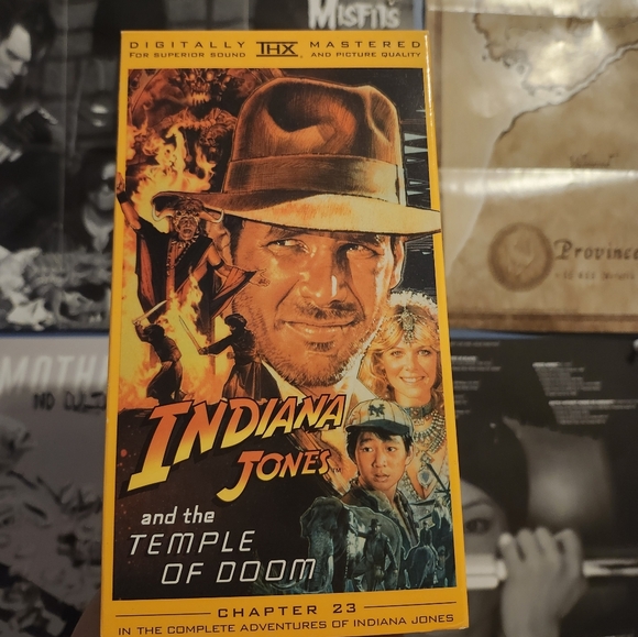 Indiana Jones Trilogy VHS Collection Box Set - Picture 4 of 13